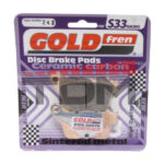 Pastillas de Freno GoldFren Sinterizada S33 Traseras ZX6R/YZF-R1