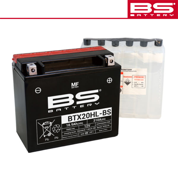 Batería BS Battery BTX20HL-BS