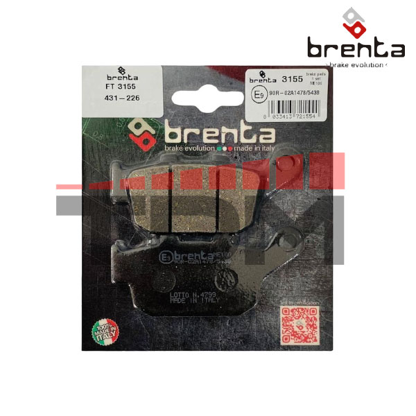 Pastillas de Freno Brenta Sinterizadas BR3155